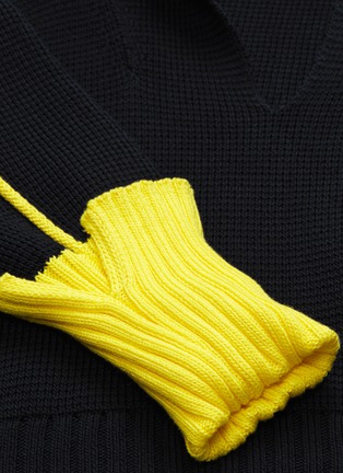  - 3.1 PHILLIP LIM - Sailor collar keyhole front sweater