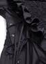 Detail View - Click To Enlarge - 3.1 PHILLIP LIM - Ruffle smocked shirt dress