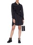 Figure View - Click To Enlarge - 3.1 PHILLIP LIM - Ruffle smocked shirt dress