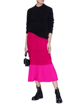 Figure View - Click To Enlarge - 3.1 PHILLIP LIM - High-low sweater