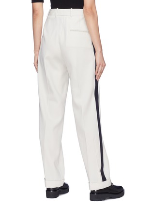 Back View - Click To Enlarge - 3.1 PHILLIP LIM - Stripe outseam wool pants