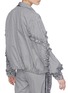 Detail View - Click To Enlarge - 3.1 PHILLIP LIM - Ruffle sleeve gingham check taffeta track jacket