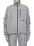 Main View - Click To Enlarge - 3.1 PHILLIP LIM - Ruffle sleeve gingham check taffeta track jacket