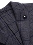  - LARDINI - Windowpane check wool soft blazer