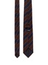 Detail View - Click To Enlarge - LARDINI - Stripe wool-cotton twill tie