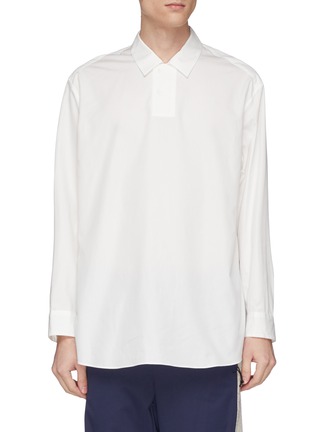 Main View - Click To Enlarge - 10410 - Two-button placket shirt