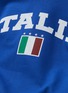  - DOUBLET - 'Italia' print colourblock hoodie