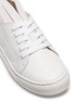 Detail View - Click To Enlarge - MINNA PARIKKA - 'Tail Sneaks Mini' bunny pompom leather kids sneakers