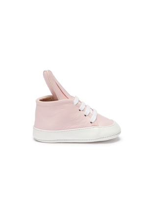 Main View - Click To Enlarge - MINNA PARIKKA - 'Baby Bunny' leather infant sneakers