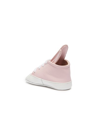 Figure View - Click To Enlarge - MINNA PARIKKA - 'Baby Bunny' leather infant sneakers