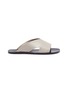 Main View - Click To Enlarge - ATP ATELIER - 'Belvi' leather slide sandals