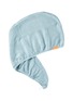 Main View - Click To Enlarge - AQUIS - Waffle Luxe Hair Turban – Dream Boat Blue