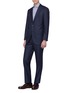Front View - Click To Enlarge - TOMORROWLAND - Ermenegildo Zegna wool-silk Shang Micronsphere® suit