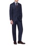 Figure View - Click To Enlarge - TOMORROWLAND - Ermenegildo Zegna wool-silk Shang Micronsphere® suit