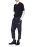 Figure View - Click To Enlarge - OAMC - Belted twill jogging pants