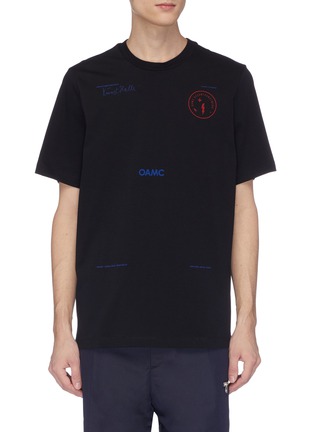 Main View - Click To Enlarge - OAMC - Mix logo print T-shirt