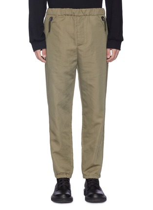 Main View - Click To Enlarge - OAMC - 'Shelter' panelled outseam twill jogging pants