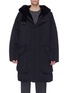 Main View - Click To Enlarge - OAMC - 'Sherman' lamb fur lined hood oversized down parka
