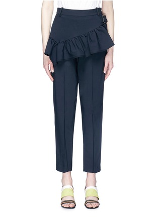 Main View - Click To Enlarge - 3.1 PHILLIP LIM - Ruffle panel cropped pants
