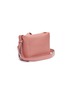Detail View - Click To Enlarge - ACNE STUDIOS - Knot front leather shoulder bag