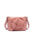Main View - Click To Enlarge - ACNE STUDIOS - Knot front leather shoulder bag