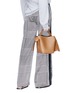 Front View - Click To Enlarge - ACNE STUDIOS - Knot strap small leather tote