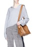 Figure View - Click To Enlarge - ACNE STUDIOS - Knot strap small leather tote