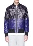 Main View - Click To Enlarge - DYNE - 'Gehry' colourblock bomber jacket