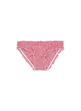 Main View - Click To Enlarge - SOLID & STRIPED - 'The Audrey' stripe seersucker bikini bottoms
