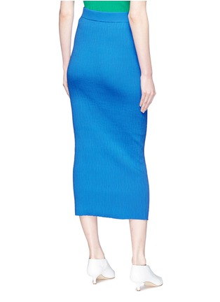 Back View - Click To Enlarge - SIMON MILLER - 'Marsing' rib knit skirt