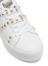 Detail View - Click To Enlarge - ASH - 'Clover' strass stud leather platform sneakers