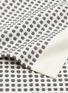 Detail View - Click To Enlarge - LANE CRAWFORD - x Guri I Zi Ape tea towel – Cream White/Grey