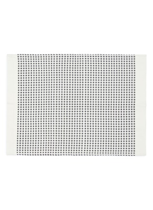 Main View - Click To Enlarge - LANE CRAWFORD - x Guri I Zi Ape tea towel – Cream White/Grey