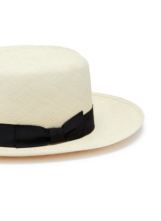 Detail View - Click To Enlarge - LOCK & CO - 'Panama' straw fedora hat