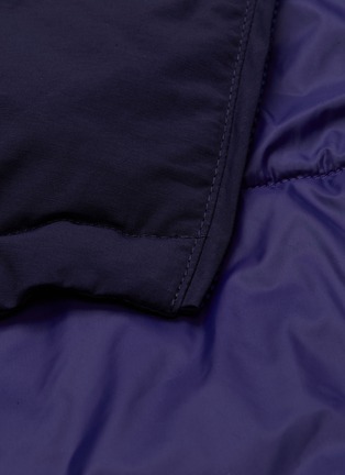  - 10593 - 'Epoch' logo patch colourblock panel padded hoodie