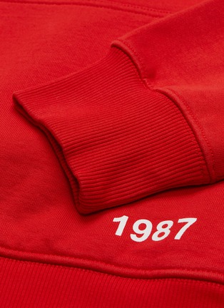  - 10593 - 'Kasra' number print hoodie