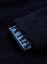  - 10593 - 'T-Jannu' logo patch fleece hoodie