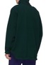 Back View - Click To Enlarge - 10593 - 'T-Nevis' logo patch fleece half-zip sweatshirt