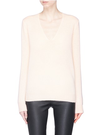 Main View - Click To Enlarge - THEORY - 'Adrianna RL' V-neck cashmere sweater