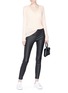 Figure View - Click To Enlarge - THEORY - 'Adrianna RL' V-neck cashmere sweater