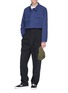 Figure View - Click To Enlarge - 032C - 'WWB Chevignon by 032c' twill cargo pants