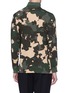 Back View - Click To Enlarge - 032C - 'WWB' logo embroidered camouflage print turtleneck sweatshirt