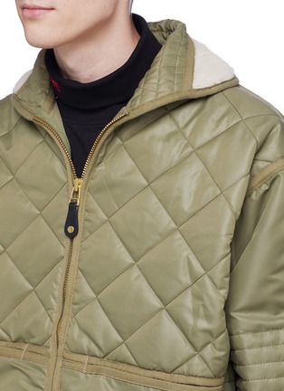 Detail View - Click To Enlarge - 032C - 'WWB Chevignon by 032c' quilted jacket