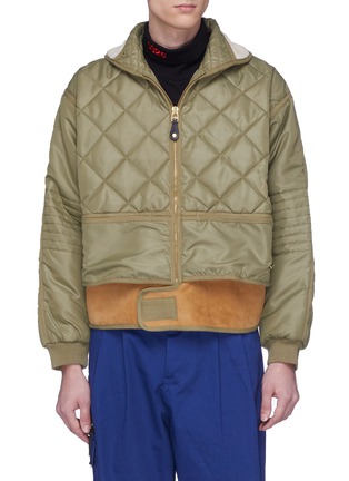 Main View - Click To Enlarge - 032C - 'WWB Chevignon by 032c' quilted jacket