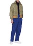 Figure View - Click To Enlarge - 032C - 'WWB Chevignon by 032c' quilted jacket