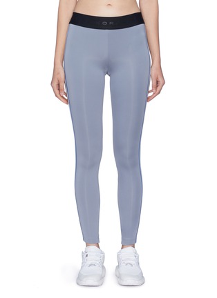 Main View - Click To Enlarge - 72993 - 'Rhys' stripe outseam performance leggings