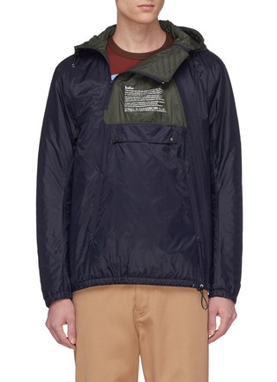 Main View - Click To Enlarge - KOLOR - Colourblock anorak jacket