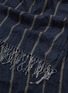 Detail View - Click To Enlarge - UMA WANG - Stripe virgin wool scarf