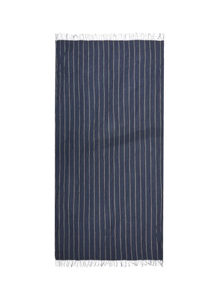 Main View - Click To Enlarge - UMA WANG - Stripe virgin wool scarf