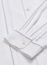  - UMA WANG - 'Tino' chest pocket stripe shirt
